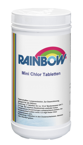 Rainbow Mini-Chlor-Tabletten